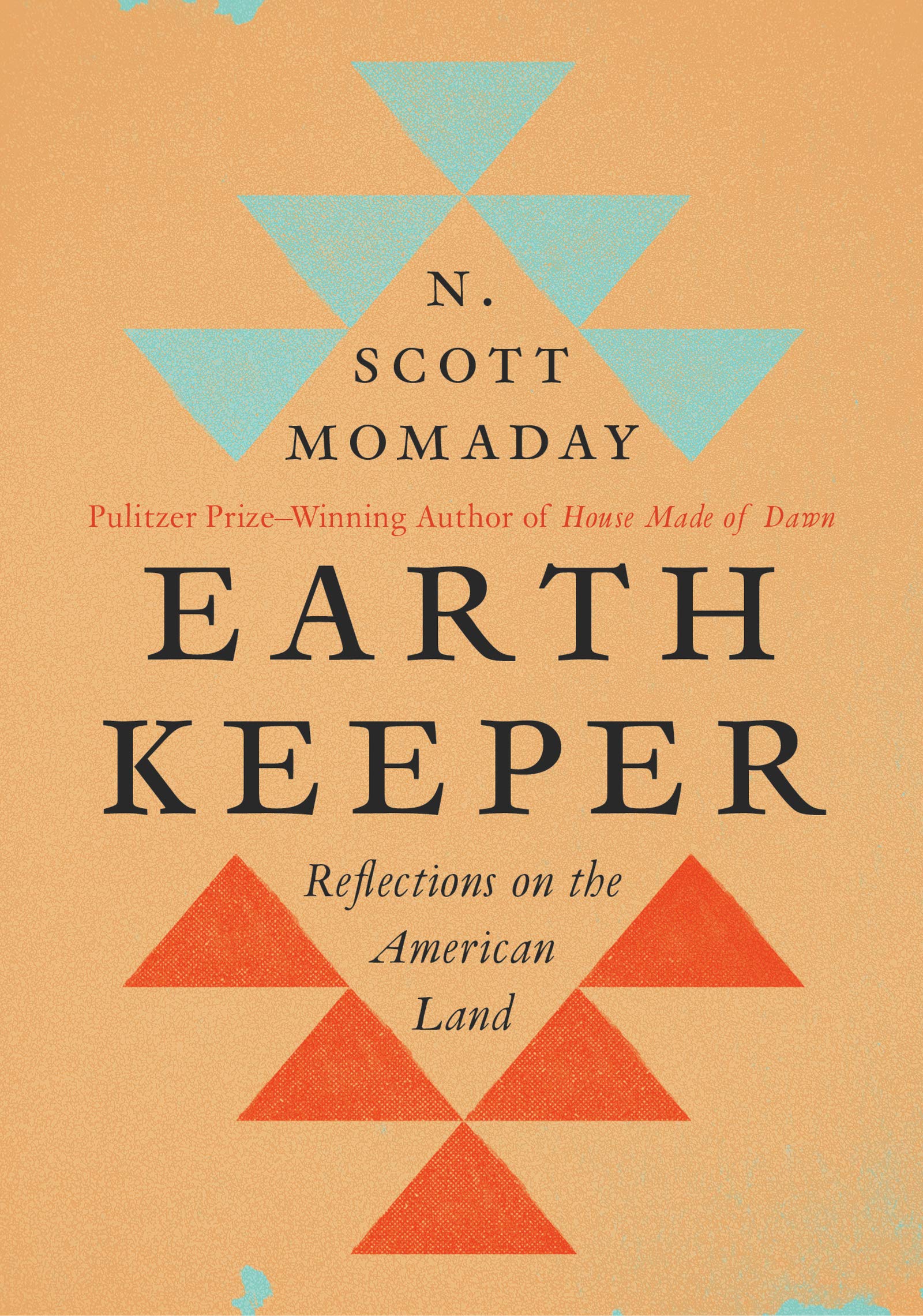 Tan background with Earth Keeper : Reflections on the American Land 