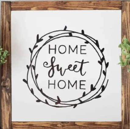 farmhouse wood sign