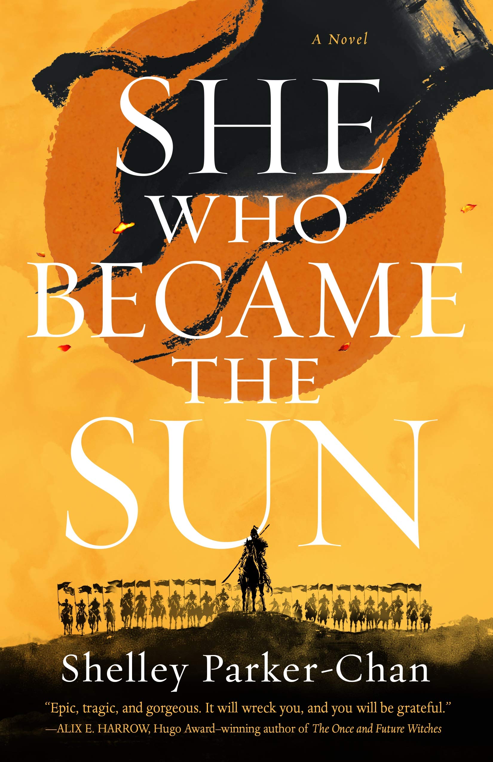 Book cover of She Who Became the Sun by Shelley Parker-Chan.