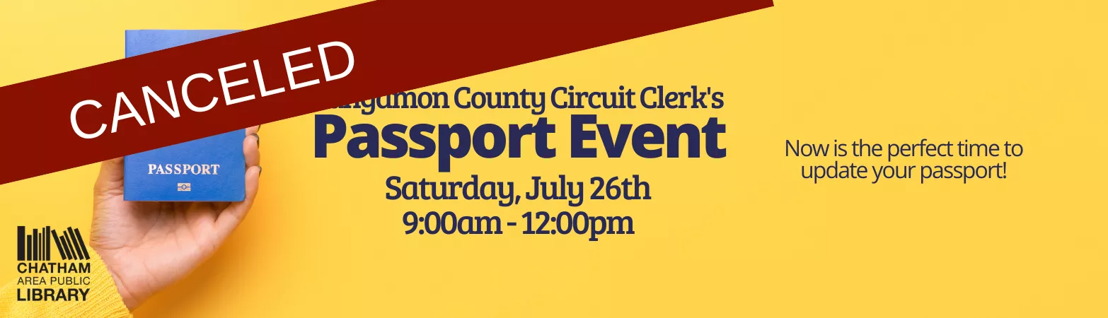 Canceled Passport event