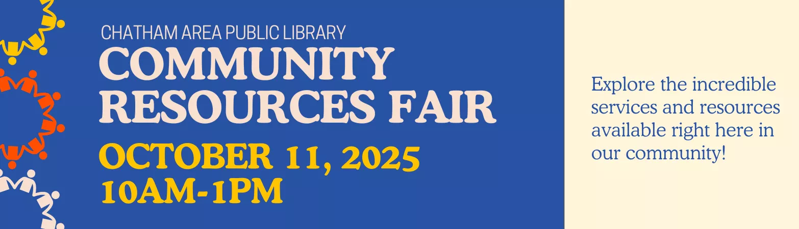 Community Resource Fair Saturday October 11 10-1pm