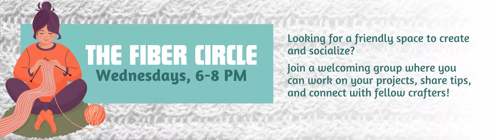 Looking for a friendly space to create and socialize?  Join a welcoming group where you can work on your projects, share tips, and connect with fellow crafters!